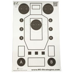 ACTION TGT MULTI PURP TRNG BK 100PK