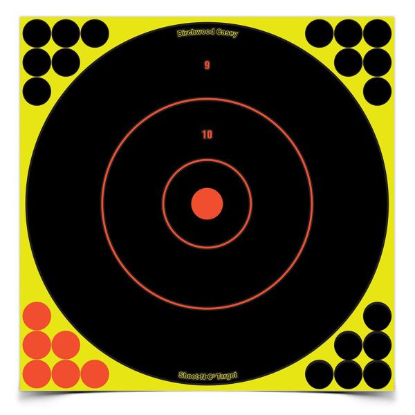 B/C SHT-N-C RND BULLSEYE TGT 12-12″