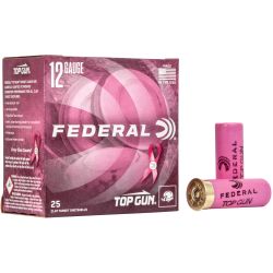 FED TOP GUN 12GA 2.75″ #8 PNK 25/250