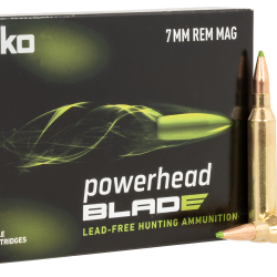 SAKO (TIKKA) JASPHB7MMRM140B PowerHead Blade 7mm 140gr 20 Per Box/10 Case