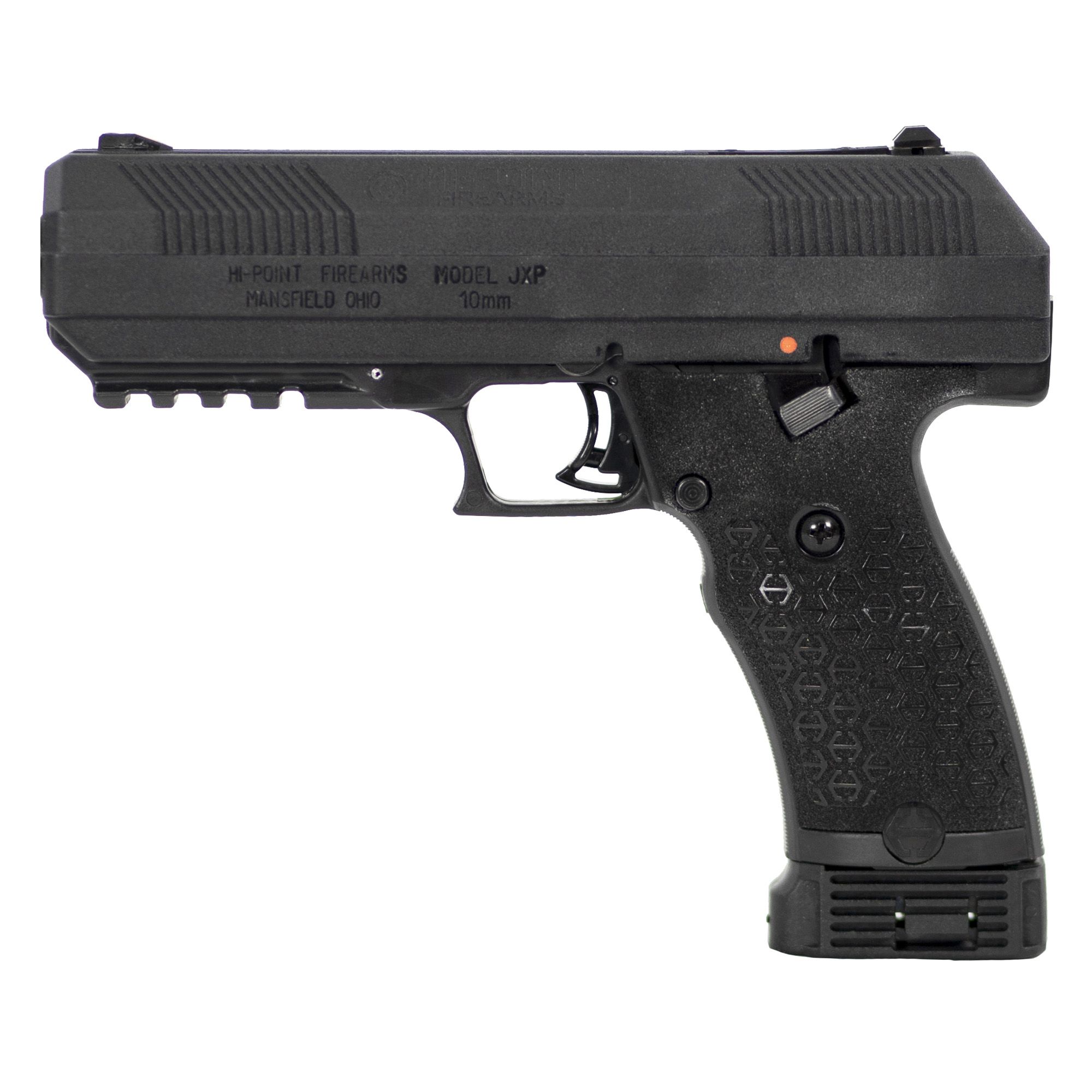 HI-PT JXP 10MM 5.2″ NON THRD 10RD BK