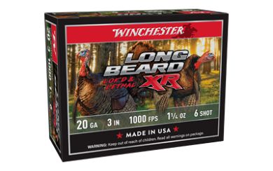 WIN LB XR TRKY 20GA 3″ #6 1.25OZ 10