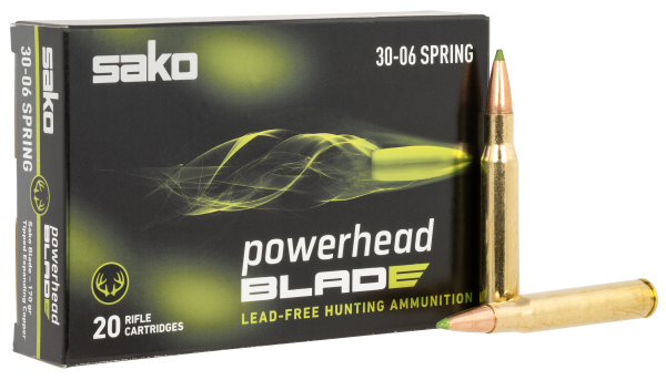 SAKO (TIKKA)  PowerHead Blade 30-06Springfield 170gr 20 Per Box/10 Case