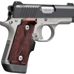 Kimber Mfg.,inc 3300215 Micro Two-Tone NS 380 ACP 7+1 2.75″ Ramped Barrel Matte Black Stainless Steel Slide Brush Polished