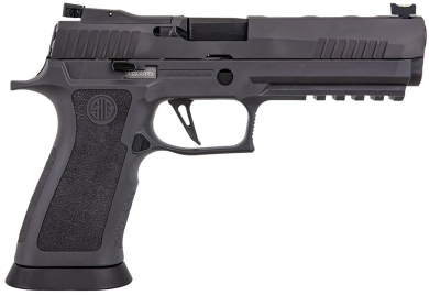 Sig Sauer 320X59LEGIONR2 P320 X-Five Legion 9mm Luger Caliber with 5″ Barrel, 17+1 Capacity, Overall Legion Gray Cerakote Finish, Picatinny Rail Frame, Serrated Slide & Legion Gray TXG Grip
