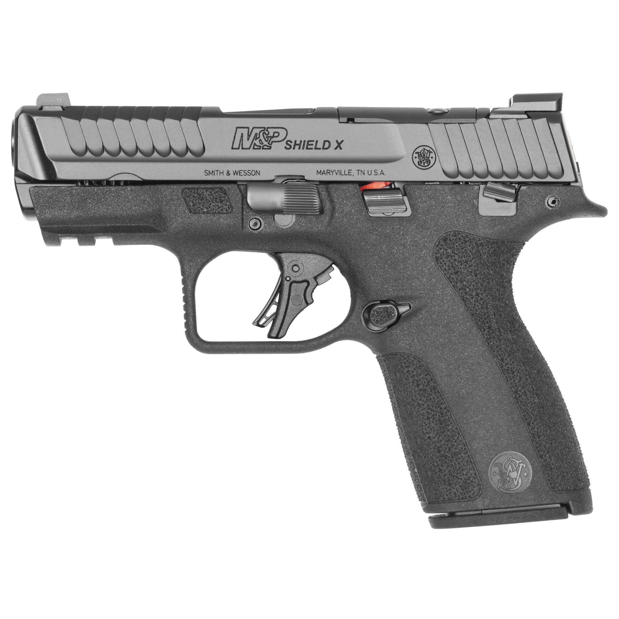 S&W MP SHIELD X 9MM 3.6″ TS 10RD BLK