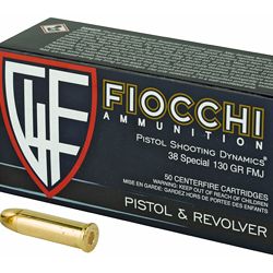 FIOCCHI 38SPL 130GR FMJ 50/1000
