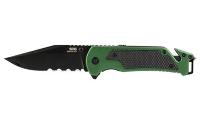 SOG ESCAPE ATK 2.0 3.4″ BLK/GRN