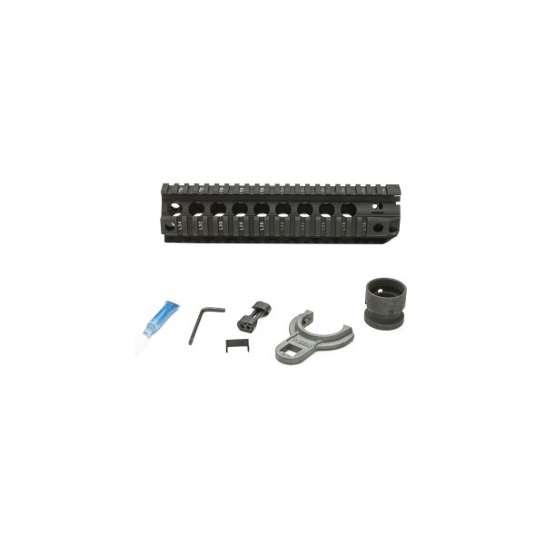 BCM GUNFTR QUAD RAIL 556 9″ BLK