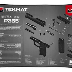 TEKMAT ULTRA PSTL MAT SIG P365