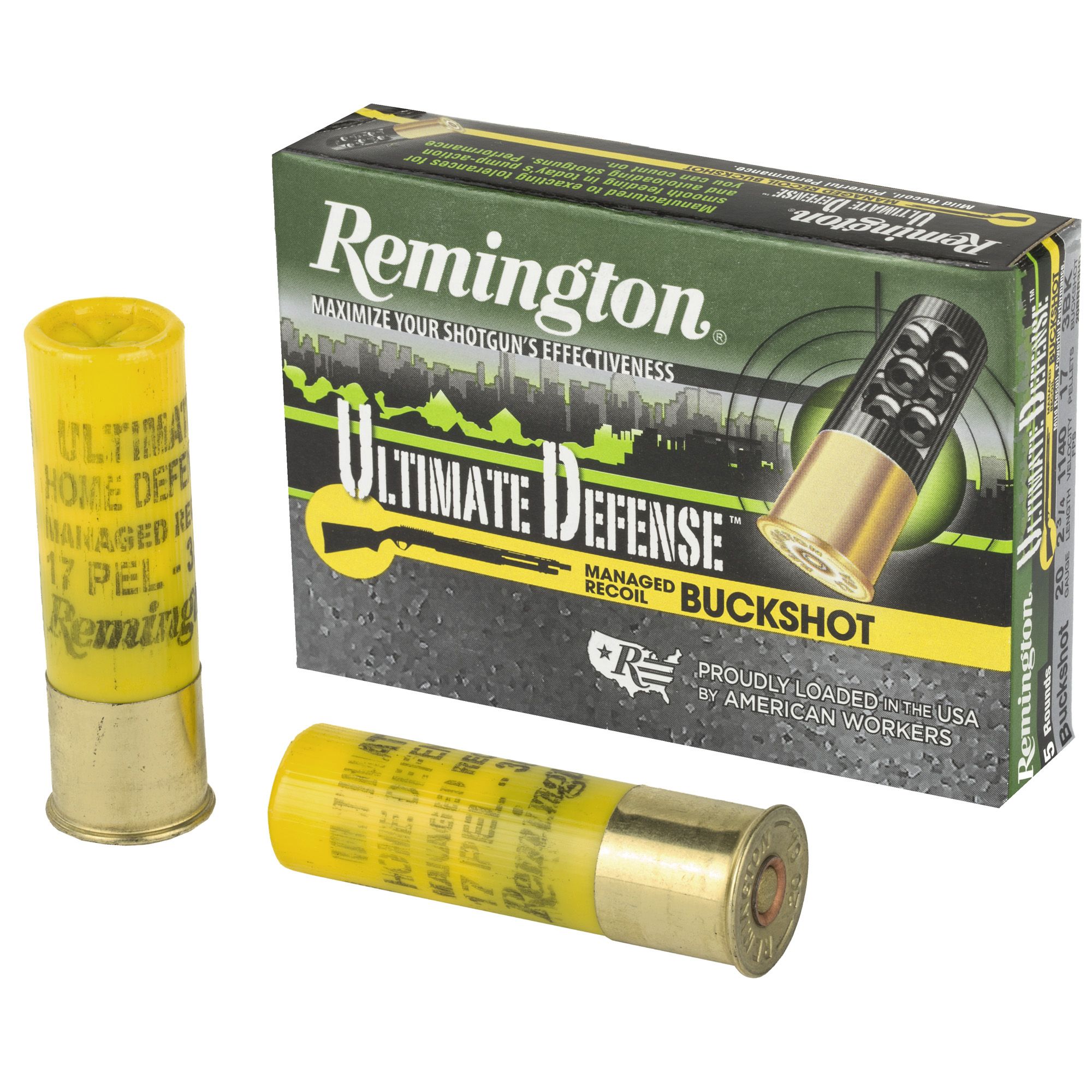 REM ULT DEF 20GA 2.75″ 3 BUCK05/100