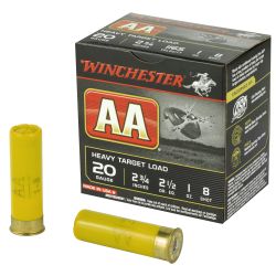 WIN AA HVY TRGT 20GA 2.75″ #8 25/250