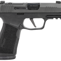 Sig Sauer 365XCA-9-COMP P365-XMACRO  9mm Luger 3.10″ 17+1, Black, Steel Slide with Optic Cuts & Integrated Compensator, XRAY Sights