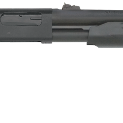Mossberg 56424 500 Slugster 12 Gauge Pump 3″ 5+1 24″ Matte Blued Steel Barrel, Matte Blued Receiver, Fixed Synthetic Stock
