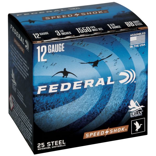 FED SPEED SHOK 12GA 3.5″ BB 25/250