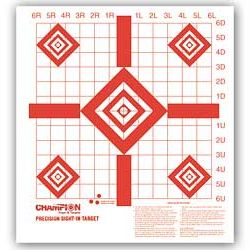 CHAMPION RF PREC SIGHT-IN TRGT 10/PK