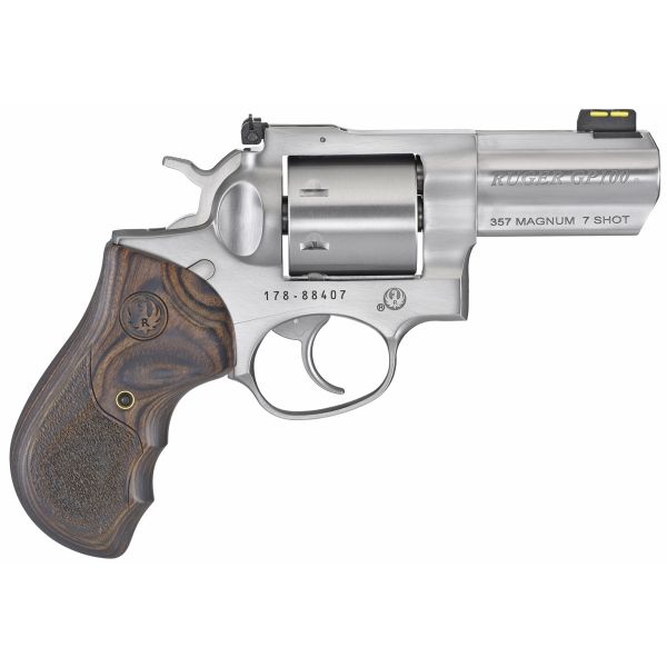 RUGER GP100 357MAG 3″ STS 7RD AS