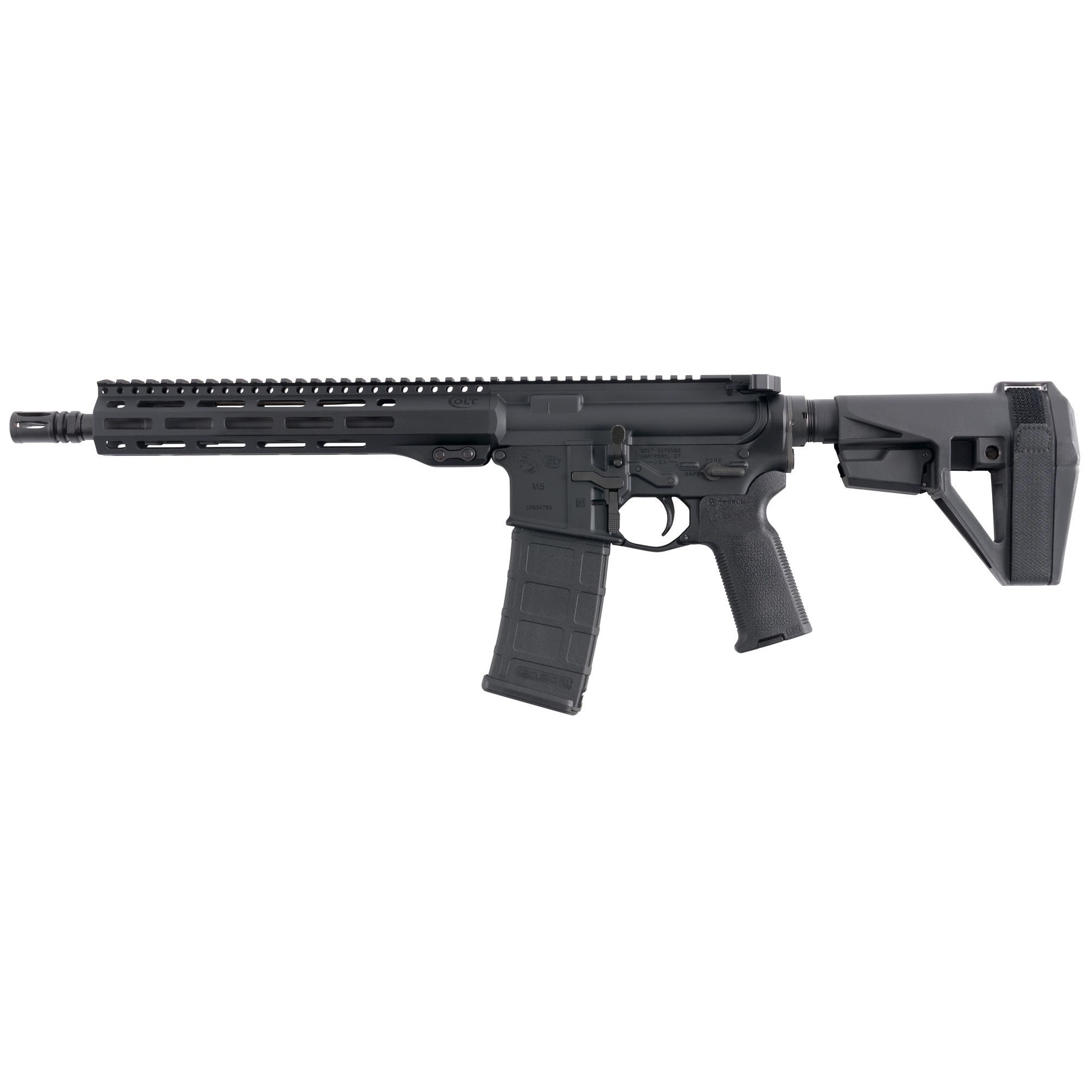 COLT M5 PSTL W/BRACE 556 11.5″ 30RD