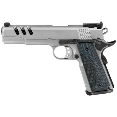 S&W PC 1911 45ACP 5″ STS 8RD AS G10