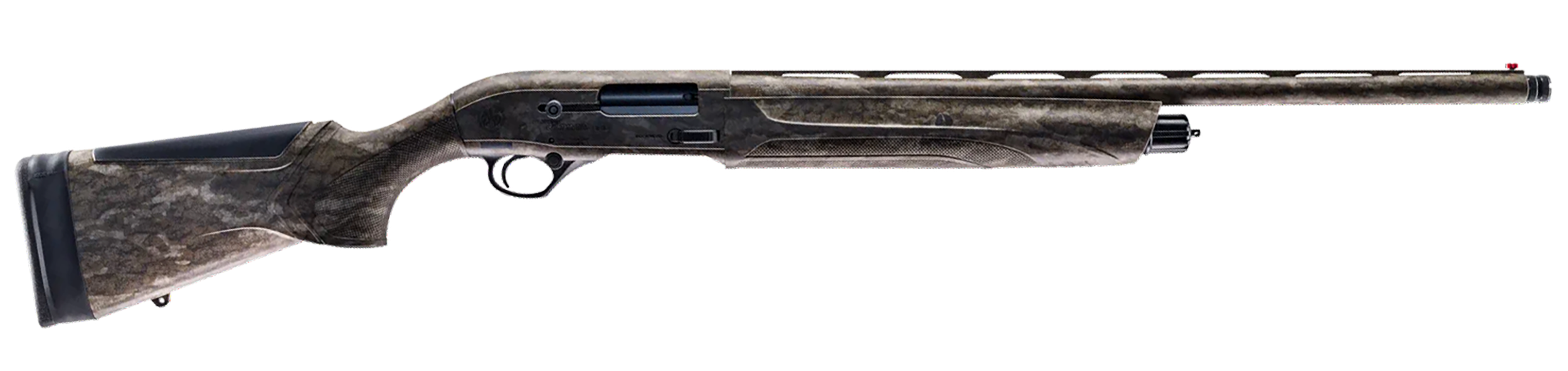 Beretta USA J32KU24 A300 Ultima Turkey 20 Gauge Semi-Auto 3″ 3+1 24″ Mossy Oak Bottomland Vent Rib Barrel & Picatinny Rail Receiver, Kick-Off Mossy Oak Bottomland Synthetic Stock