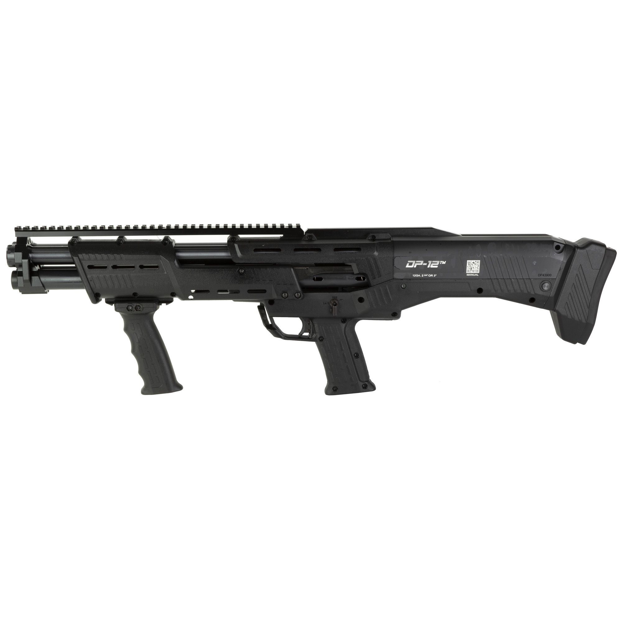 STD MANF DP12 12GA 18.875″ 14RD BLK