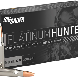 Sig Sauer E3006PH18020 Platinum Hunter  30-06Springfield 180gr 20 Per Box/10 Case