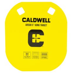 CALDWELL AR500 5″ YELLOW