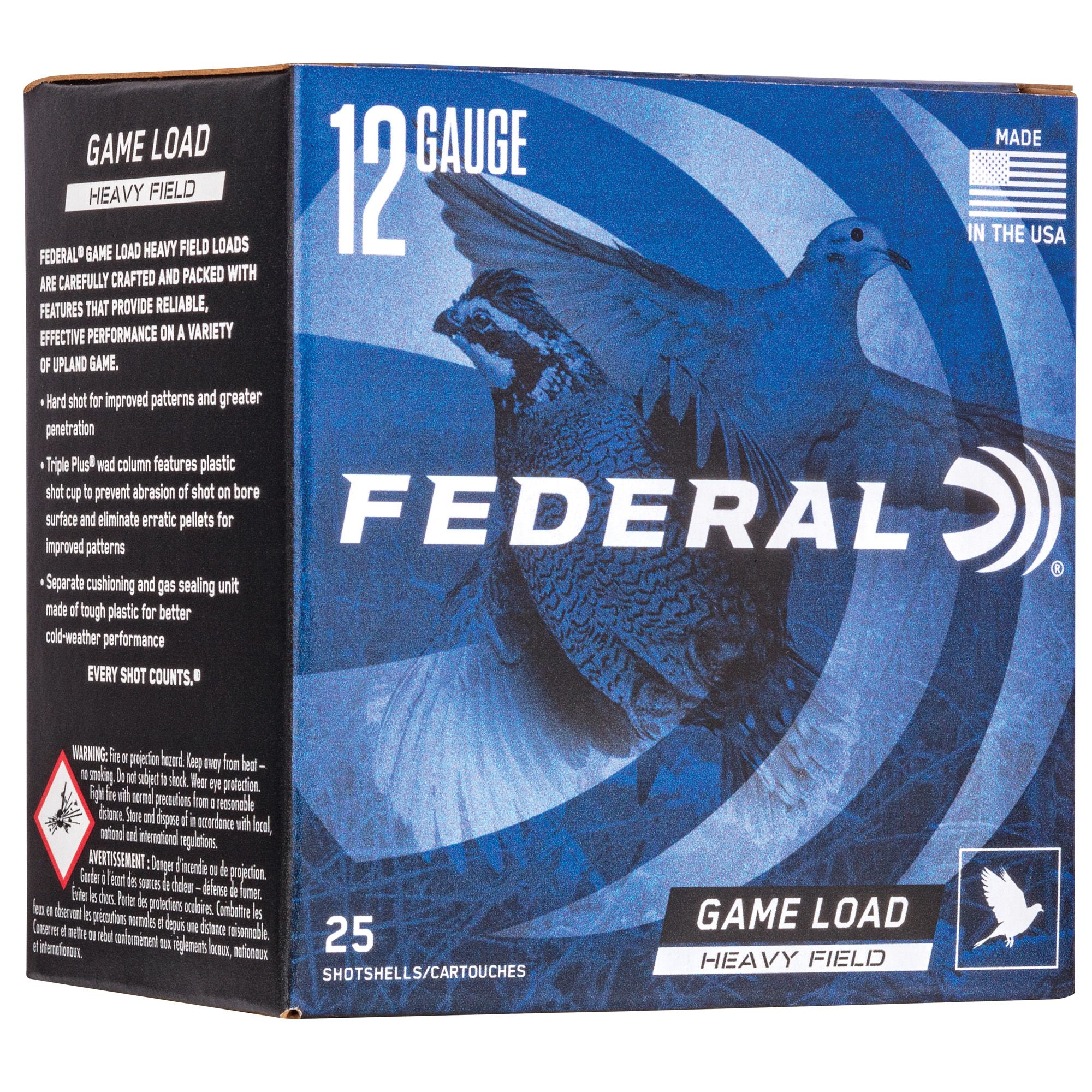 FED GMSHK 12GA 2.75″ #6 25/250
