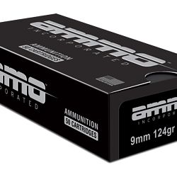 AMMO INC 9MM 124 GR TMC 50/1000