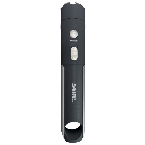 SABRE 2-IN-1 STUN GUN LED LIGHT BLK