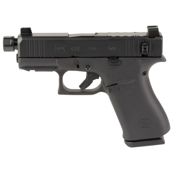GLOCK 43X HP 9MM 10RD 3.92″ TB BLK