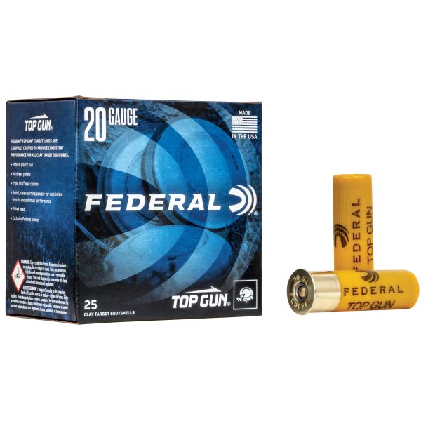 FED TOP GUN 20GA 2.75″ #9 25/250