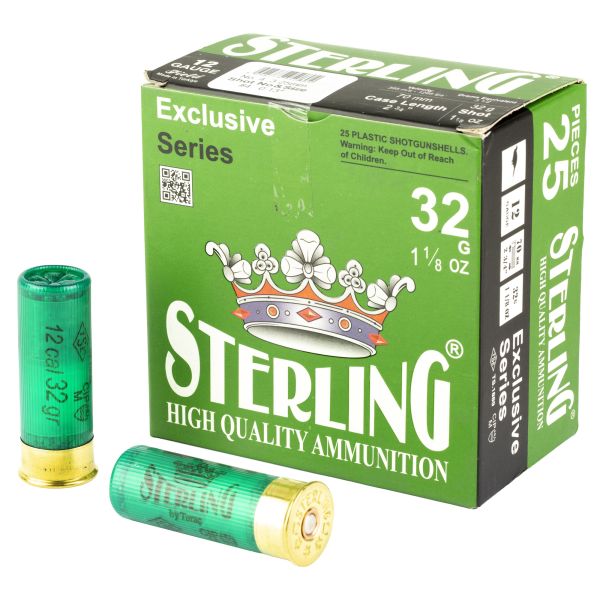 STERLING EXCLSV 12GA 2.75″ #4 25/250