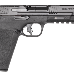 Smith & Wesson 14378 M&P 5.7  Full Size Frame 5.7x28mm 22+1 5″ Threaded Barrel Black Optic Ready Black Polymer Grip