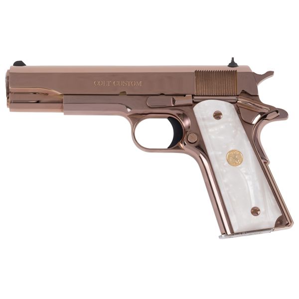 COLT GOVT 38SUP 5″ ROSE GOLD TALO