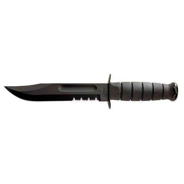 KBAR FIGHTING KNF 7″ BLK SRTD W/STH