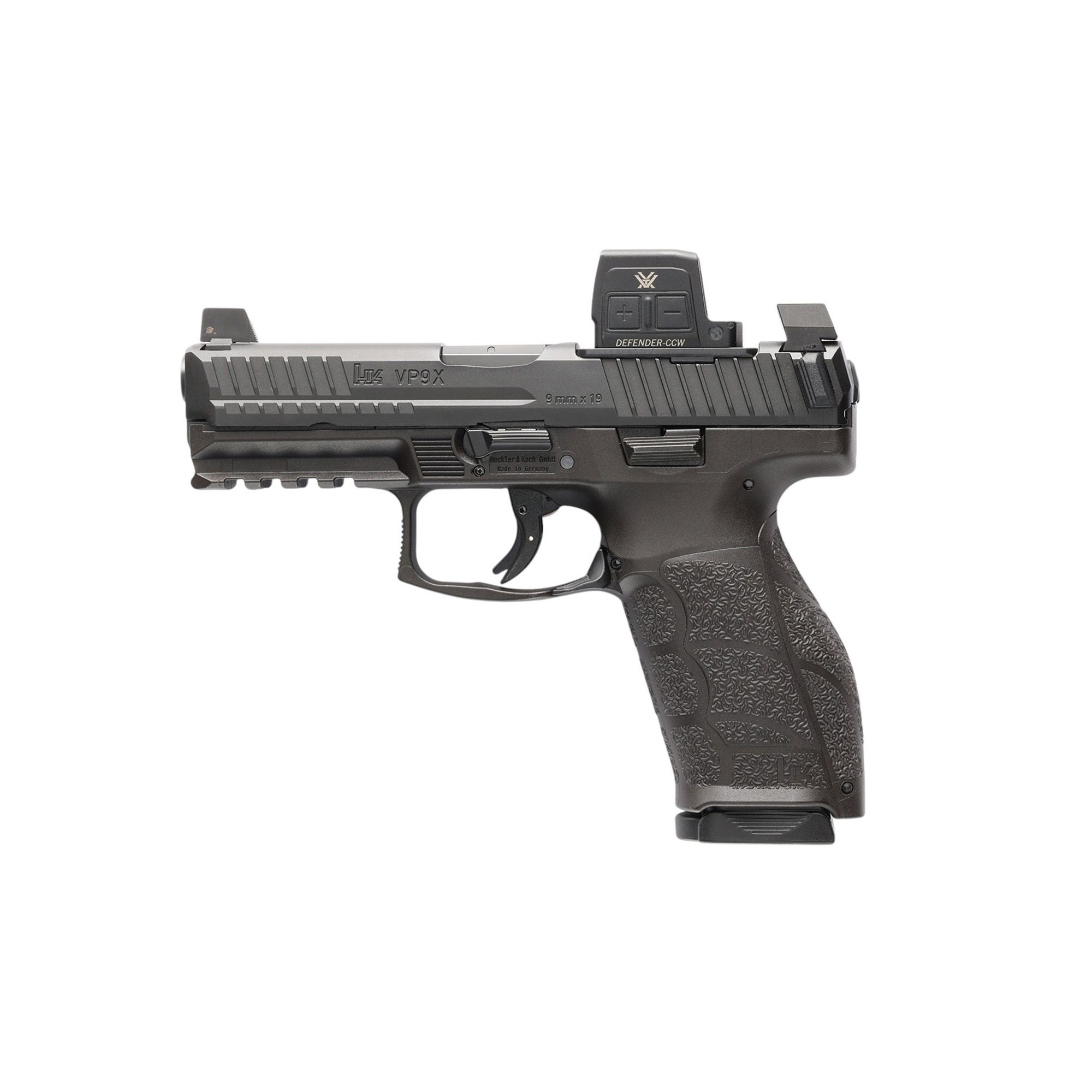 HK VP9A1 X 9MM 4.09″ 10RD VORTEX CCW