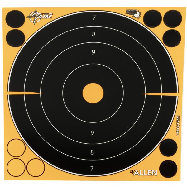 ALLEN EZ AIM 8″ BULLSEYE 6PK