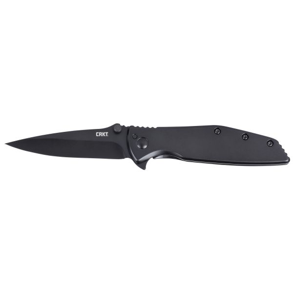 CRKT SLAG 2.95″ PLAIN EDGE BLACK