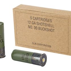 WIN MIL GRADE 12GA 2.75″ 00BK 5/250