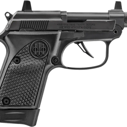 Beretta USA J20X22R8M3 20X Bobcat 22 LR 8+1 2.80″ Black Steel Barrel, Black Inox ELS/Serrated Steel Slide, Black Polymer Frame w/Beavertail, Helica Texture Grip