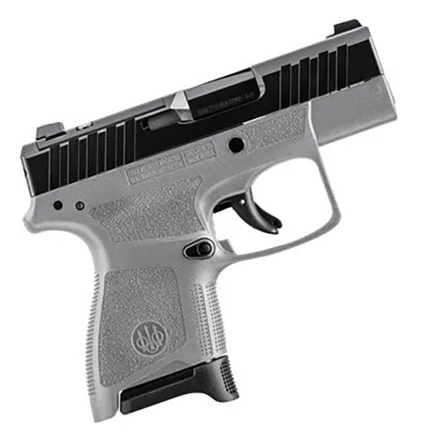 Beretta USA JAXN9268A1 APX A1 Carry Micro-Compact Frame 9mm Luger 8+1 3″ Blued Steel Barrel, Black Serrated Steel Slide, Wolf Gray Polymer Frame, Polymer Grip