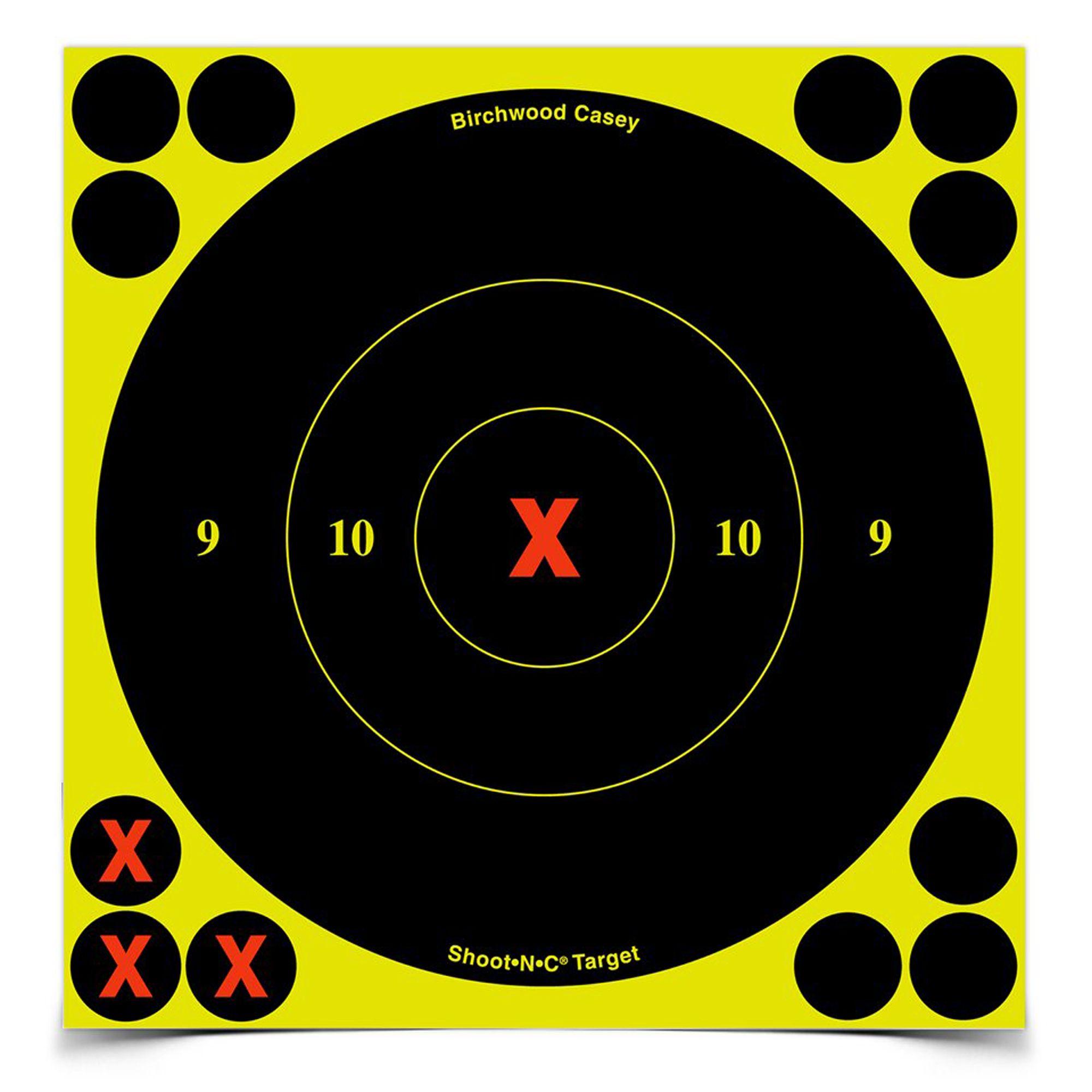 B/C SHT-N-C RND X-BULLSEYE TGT 60-6″