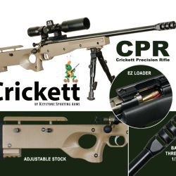 CRICKETT CPR 22LR BL/TAN PKG