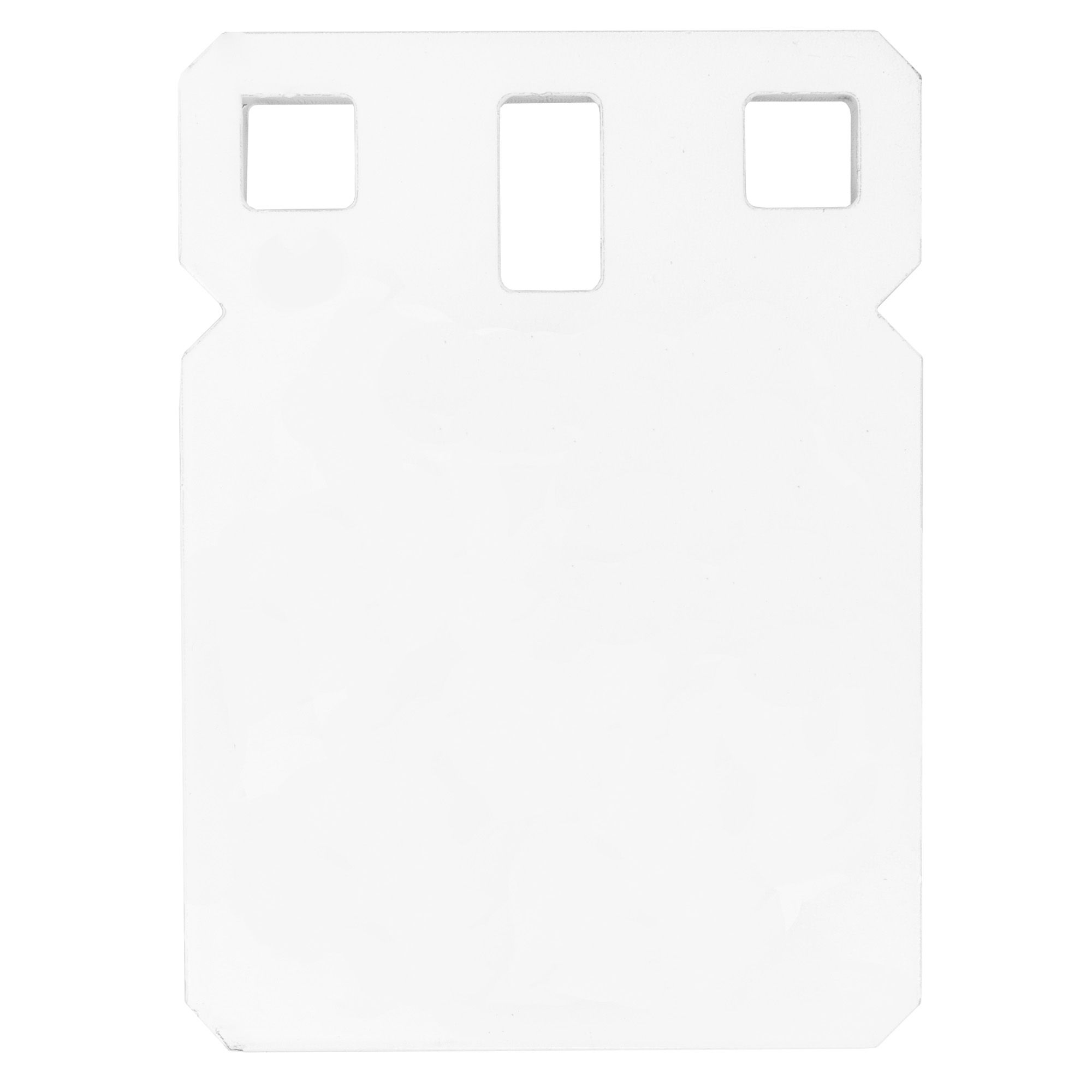 B/C 4″ 3/8″ STEEL TRGT SQUARE PLATE
