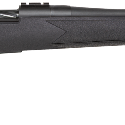 Mossberg 28248 Patriot  7mm PRC 3+1 24″ Matte Blued Fluted Threaded Barrel, Matte Blued Drilled & Tapped Receiver, Fixed Black Synthetic Stock