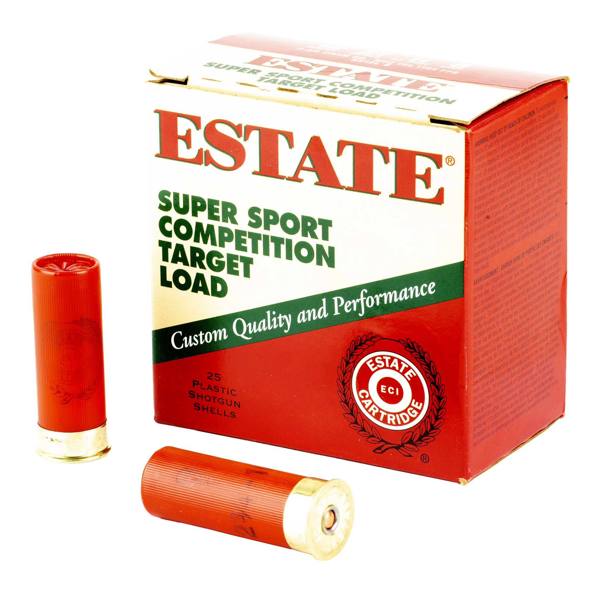 FED ESTATE SS 12GA 2.75″ #8 25/250
