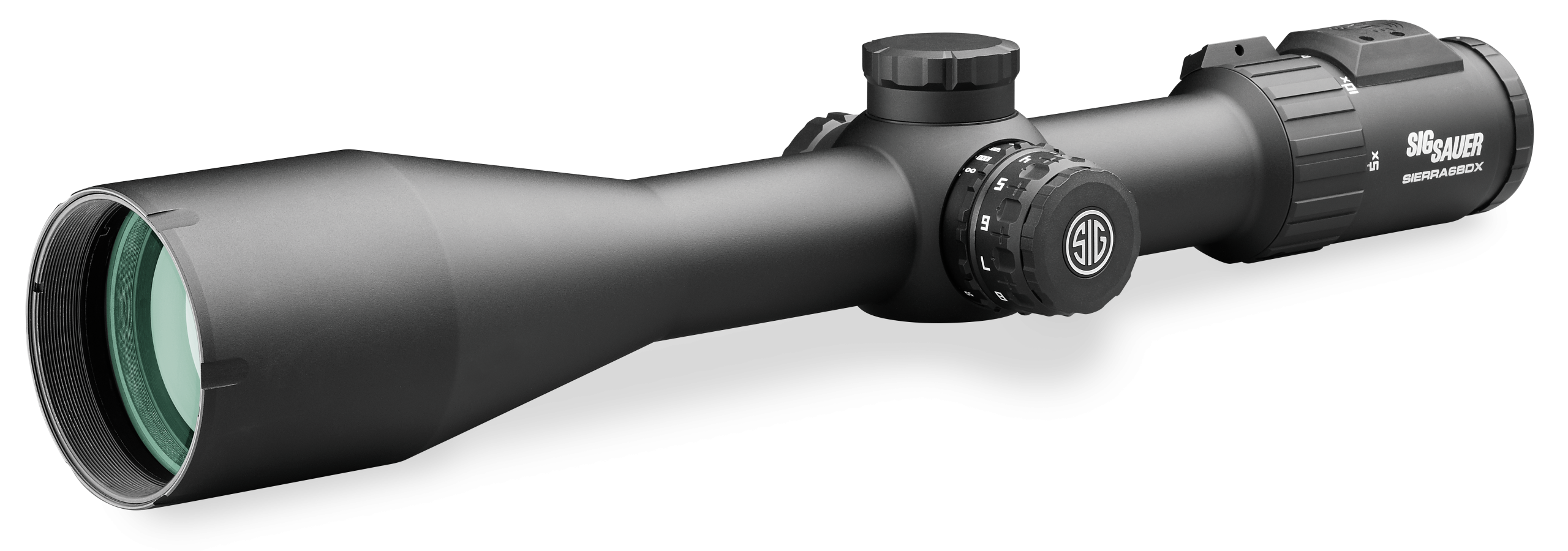 Sig Sauer Electro-Optics SOSBDX651 Sierra6 BDX Black Anodized 5-30x56mm 34mm Tube Illuminated BDX-R2 Reticle