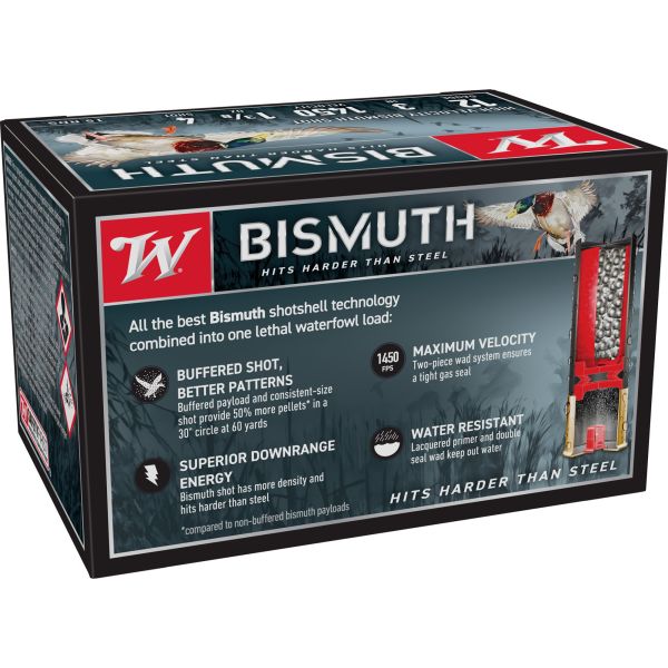 WIN BISMUTH 12GA 3″ #4 15/150