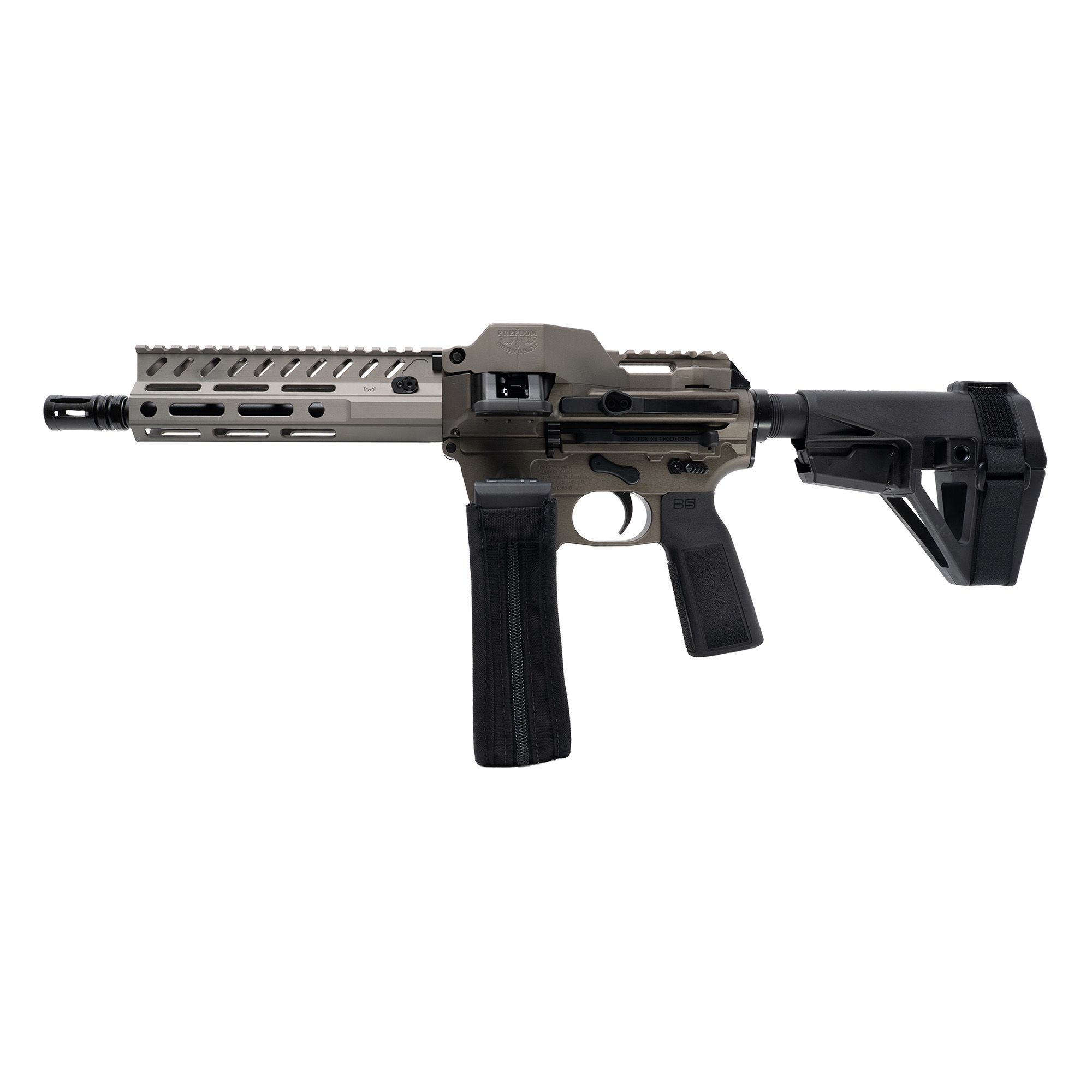FRD ORD FM-9D M-LOK 9MM 8″ 150RD BLK